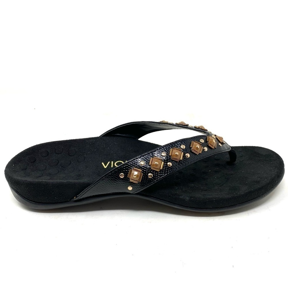 Vionic Floriana Sandals Black Croco